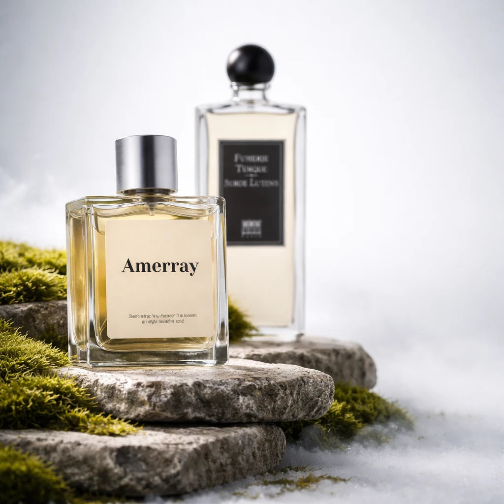 Bouteille du parfum AMERRAY Inspired By Fumerie Turque, inspiré de Serge Lutens - Maroc