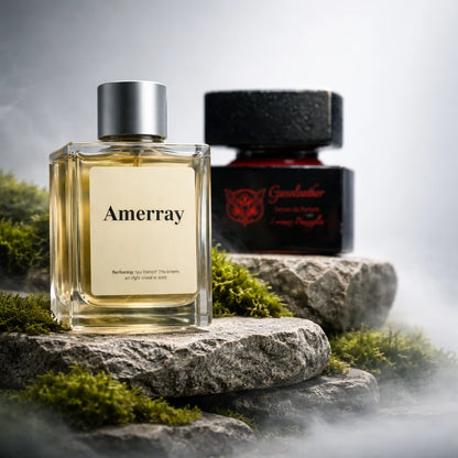 Bouteille du parfum AMERRAY Inspired By Gasoleather, inspiré de Lorenzo Pazzaglia - Maroc