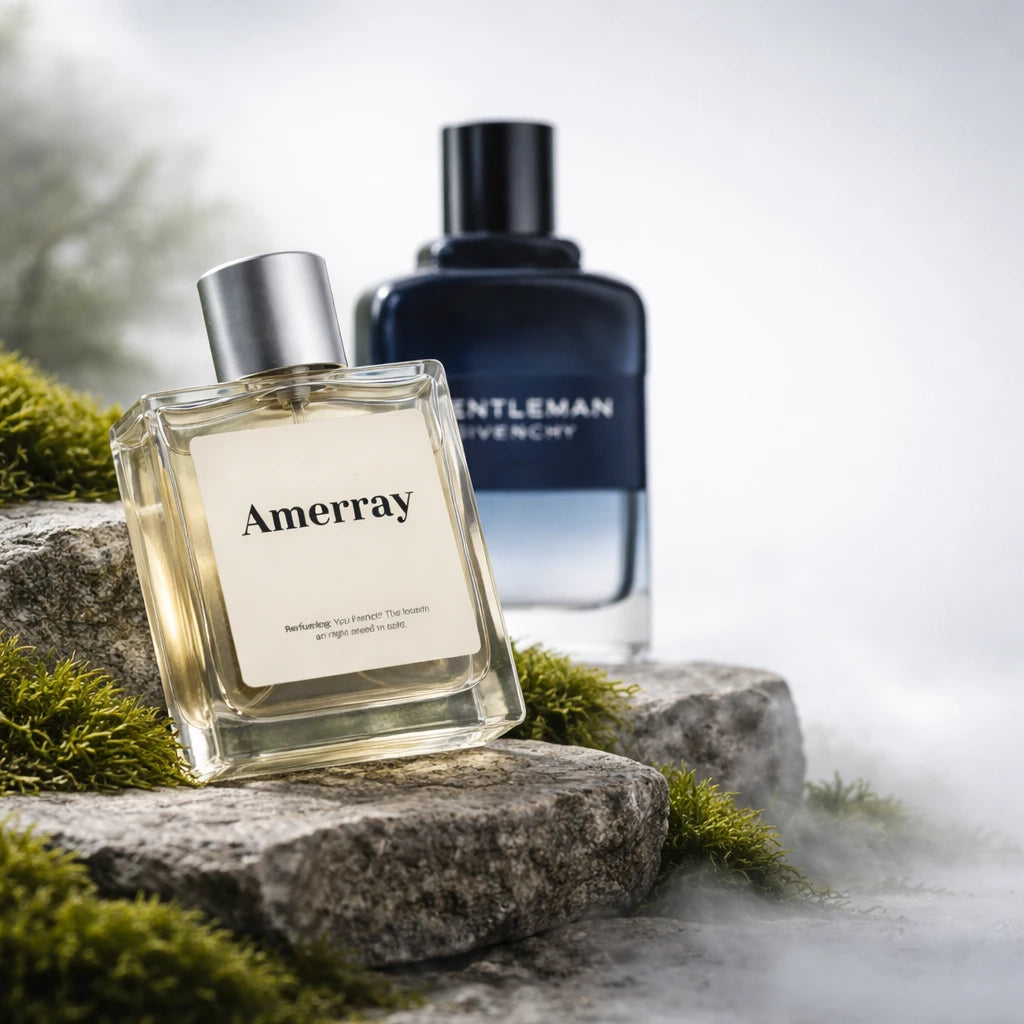 Flacon du parfum AMERRAY Inspired By Gentleman Eau de Toilette Intense, inspiration Givenchy - Maroc