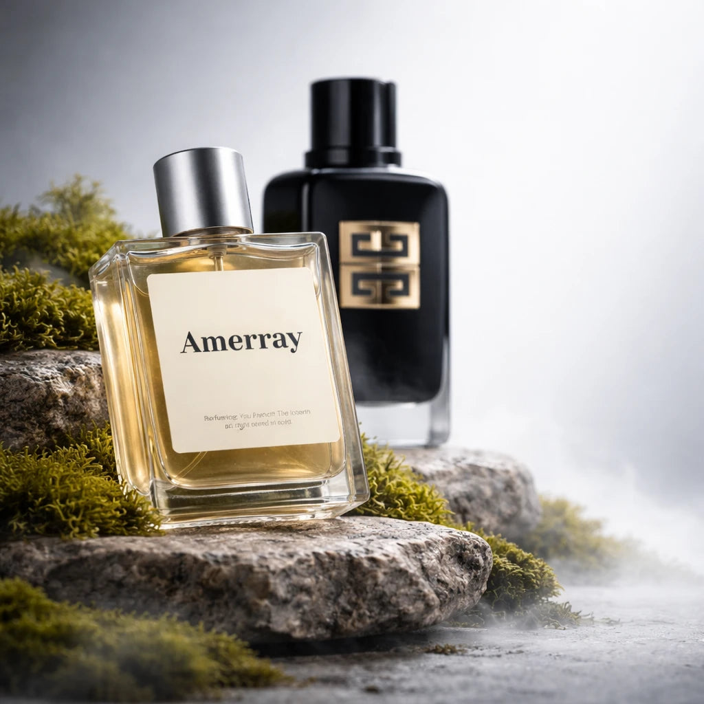 Flacon du parfum inspiré de Gentleman Society Eau de Parfum Ambrée de Givenchy – Amerray Maroc
