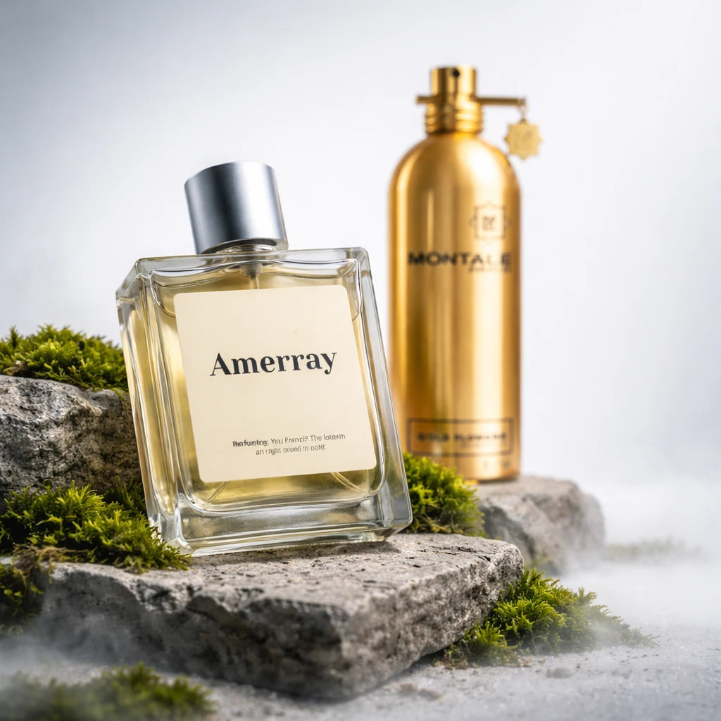 Flacon du parfum inspiré de Gold Flowers de Montale – Amerray Maroc