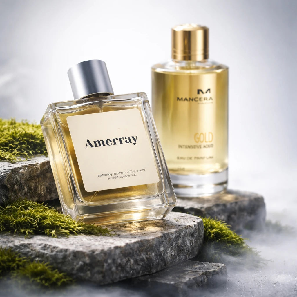 Flacon du parfum inspiré de Gold Intensive Aoud de Mancera – Amerray Maroc