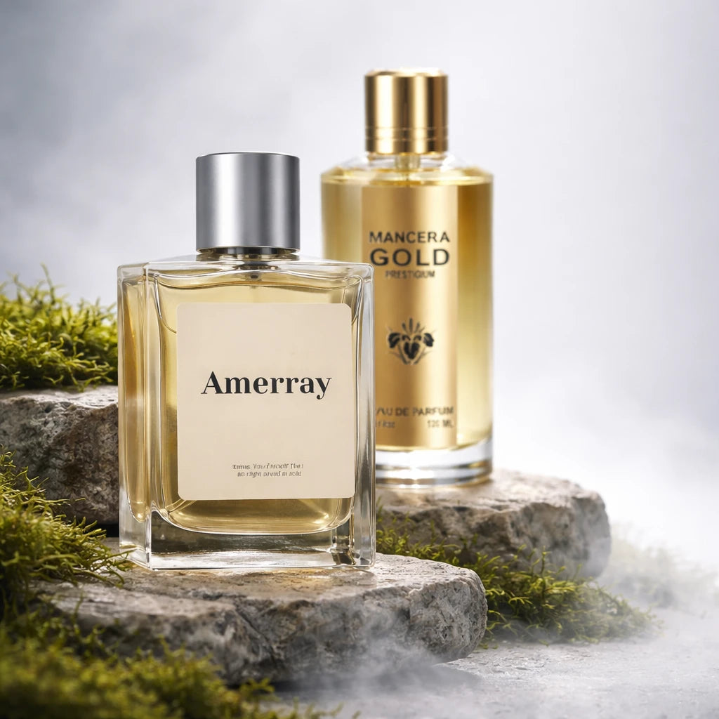 Flacon du parfum inspiré de Gold Prestigium de Mancera – Amerray Maroc