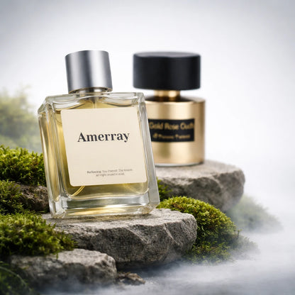 Flacon du parfum AMERRAY Inspired By Gold Rose Oudh, inspiration Tiziana Terenzi - Maroc