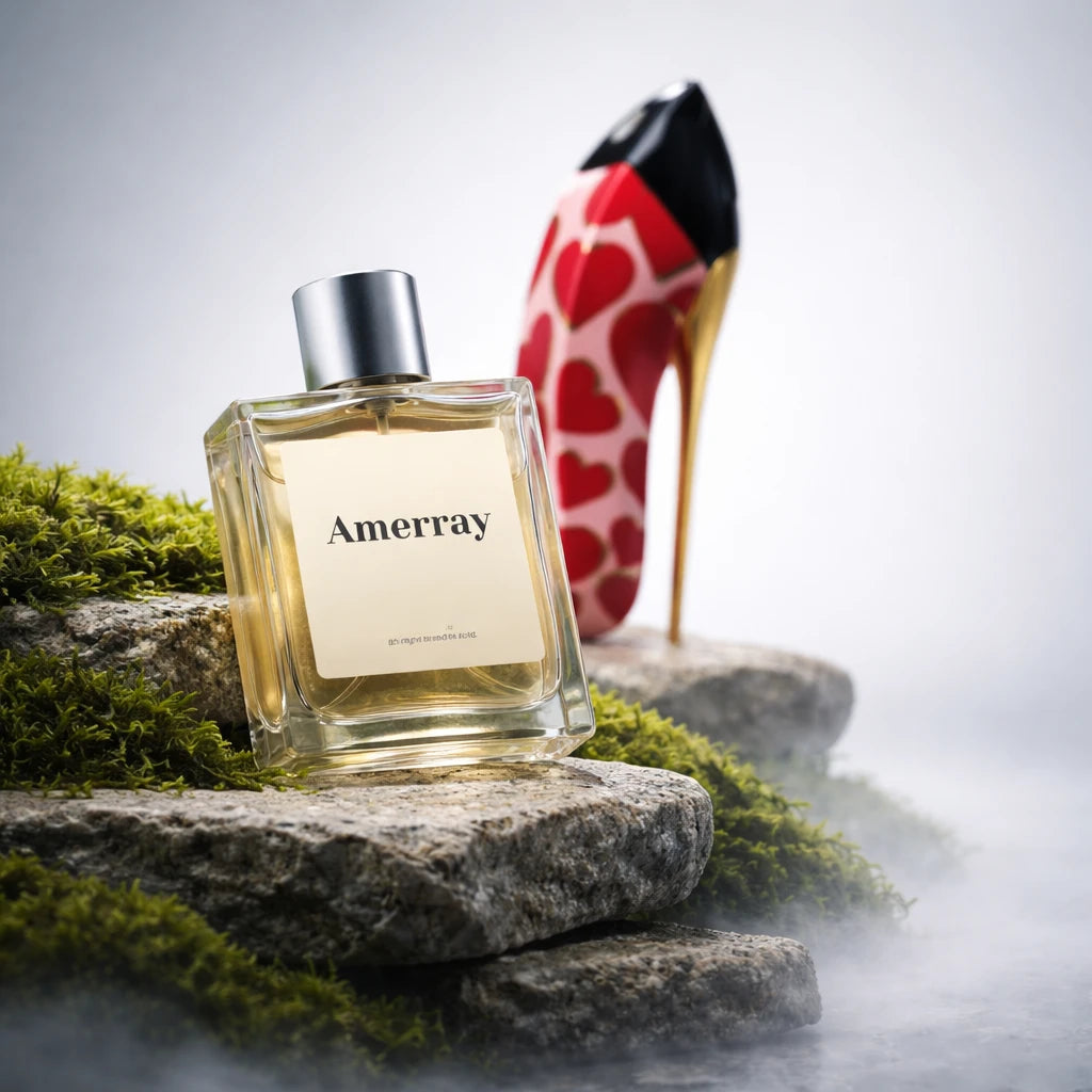 Flacon du parfum inspiré de Good Girl Blush Valentine's Edition de Carolina Herrera – Amerray Maroc
