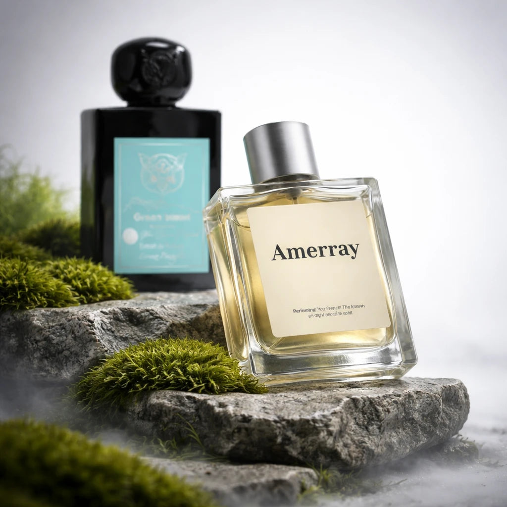 Bouteille du parfum AMERRAY Inspired By Green Island, inspiré de Lorenzo Pazzaglia - Maroc