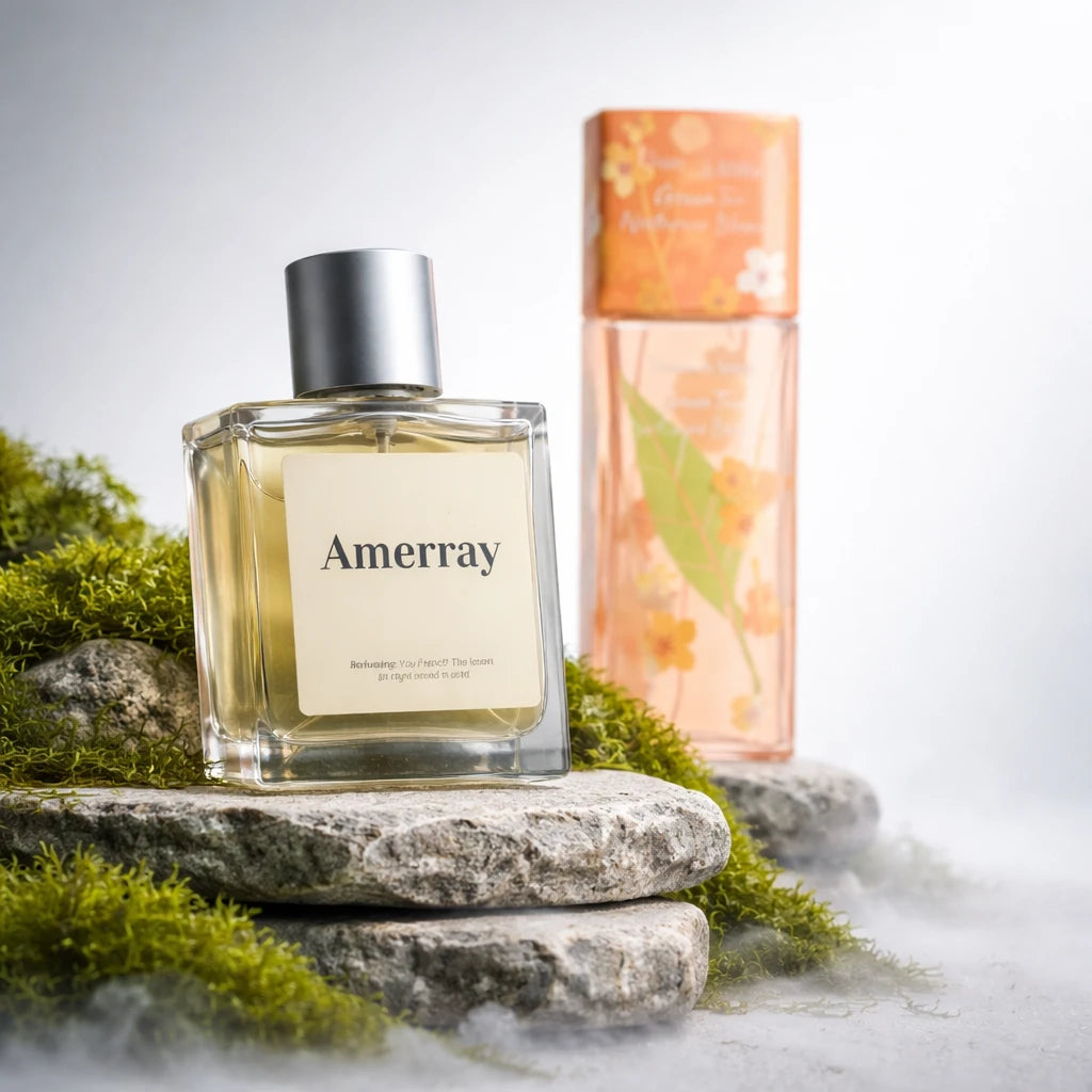 Flacon du parfum AMERRAY Inspired By Green Tea Nectarine Blossom, inspiration Elizabeth Arden - Maroc