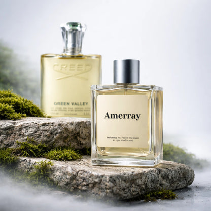 Bouteille du parfum AMERRAY Inspired By Green Valley, inspiré de Creed - Maroc
