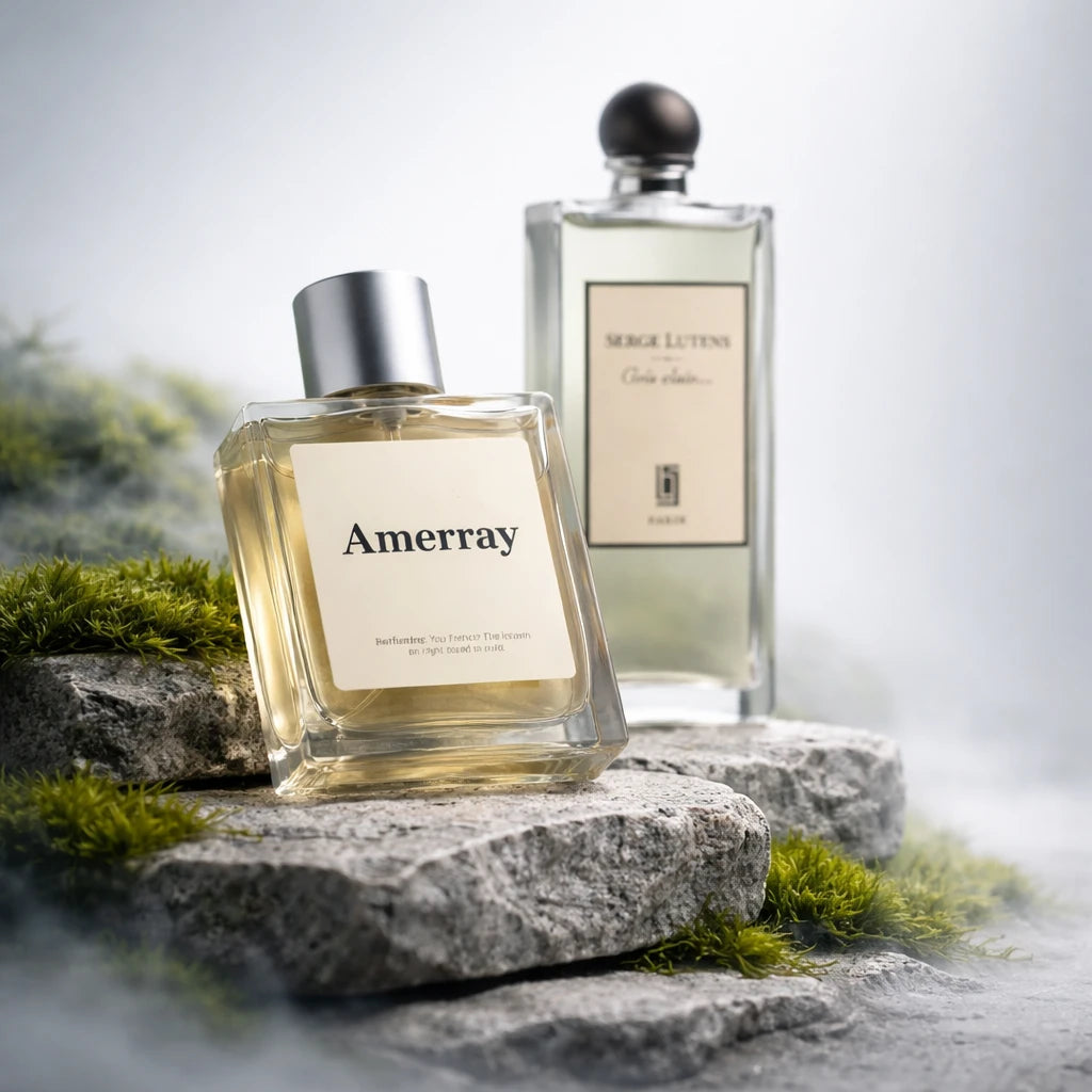 Parfum Inspired By Gris Clair de la maison AMERRAY, inspiration Serge Lutens - Maroc