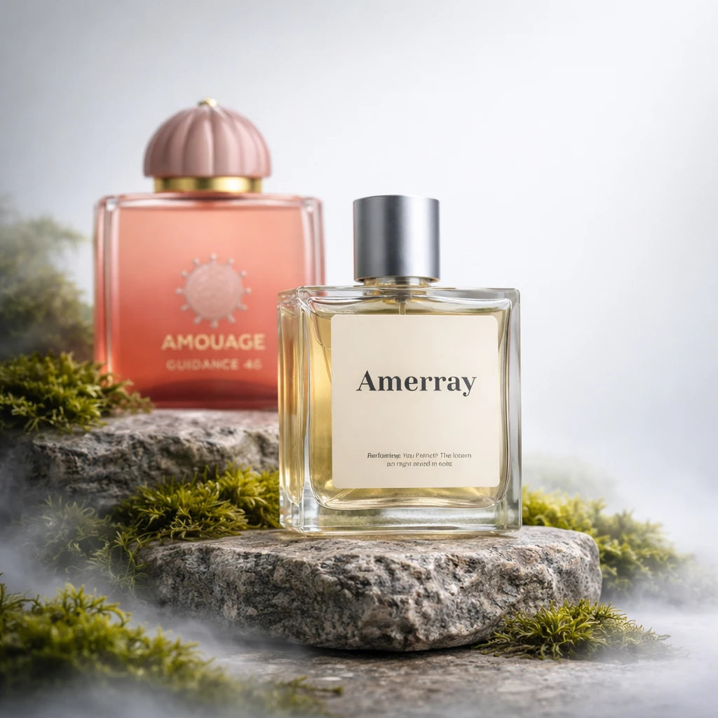 Flacon du parfum inspiré de Guidance 46 de Amouage – Amerray Maroc