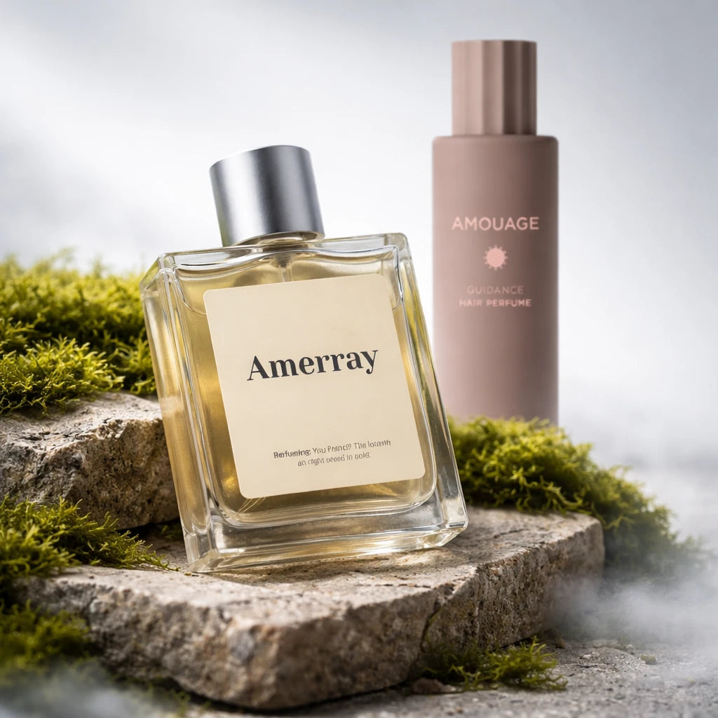 Flacon du parfum inspiré de Guidance Hair Perfume de Amouage – Amerray Maroc