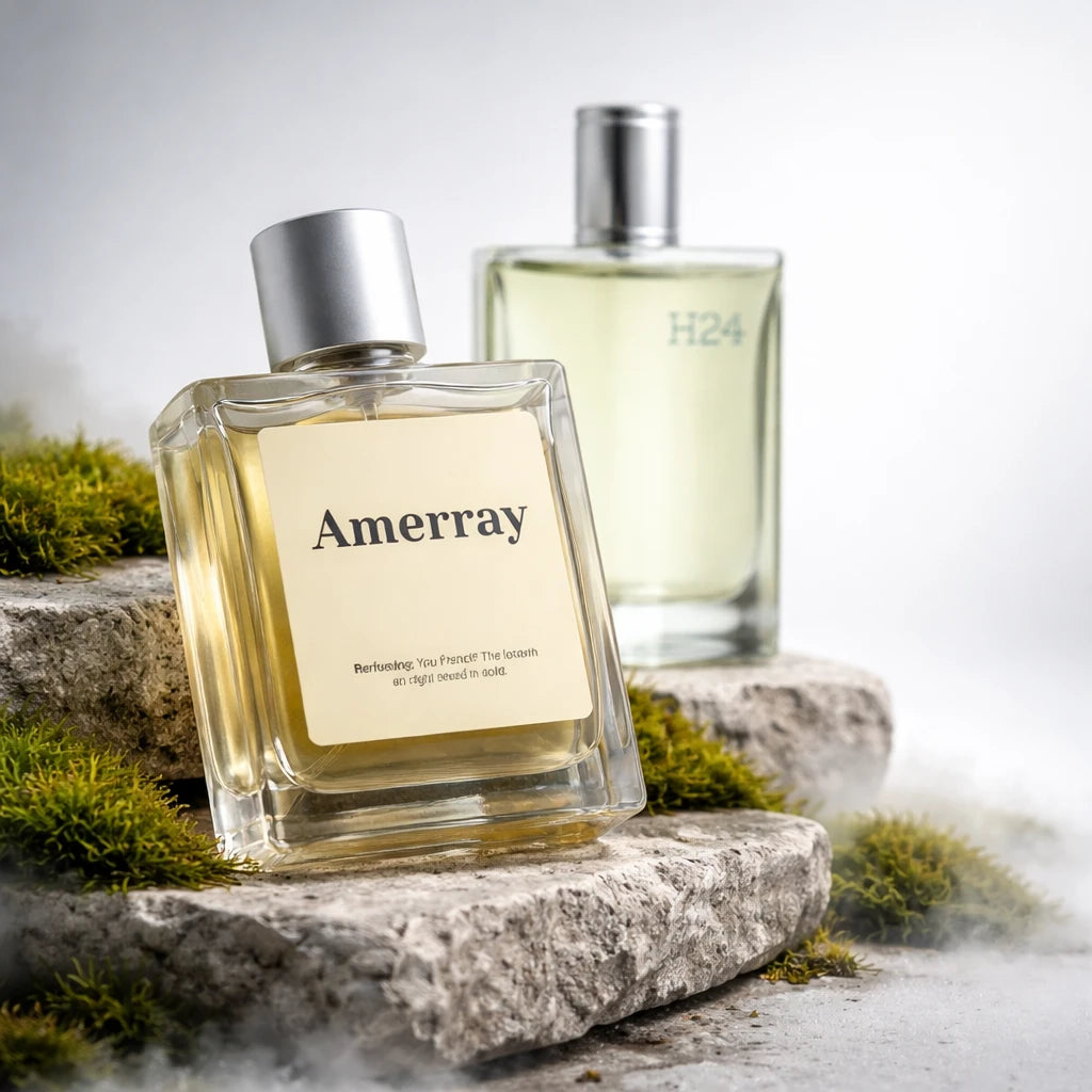 Bouteille du parfum AMERRAY Inspired By H24 Eau de Parfum, inspiré de Hermès - Maroc