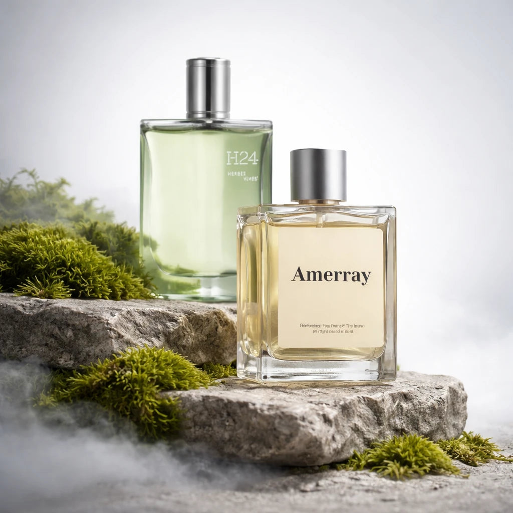 Parfum Inspired By H24 Herbes Vives de la maison AMERRAY, inspiration Hermès - Maroc