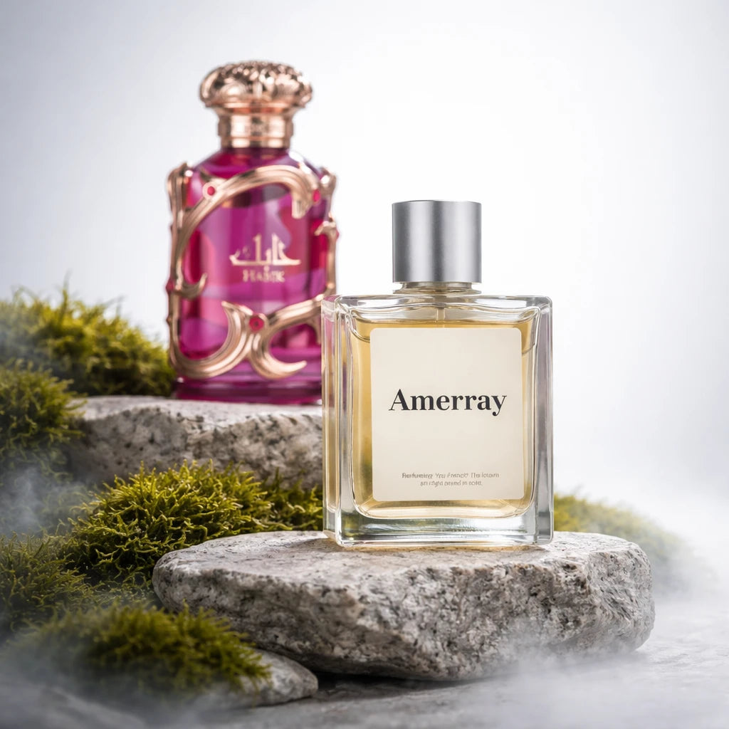 Bouteille du parfum AMERRAY Inspired By Habik For Women, inspiré de Lattafa Perfumes - Maroc