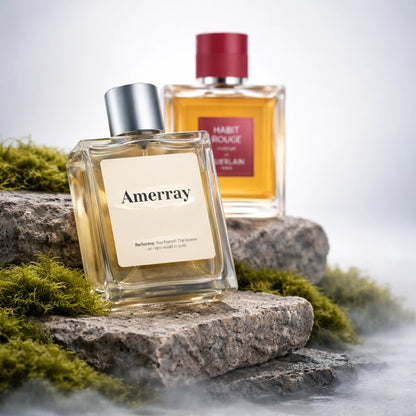 Parfum Inspired By Habit Rouge Parfum de la maison AMERRAY, inspiration Guerlain - Maroc