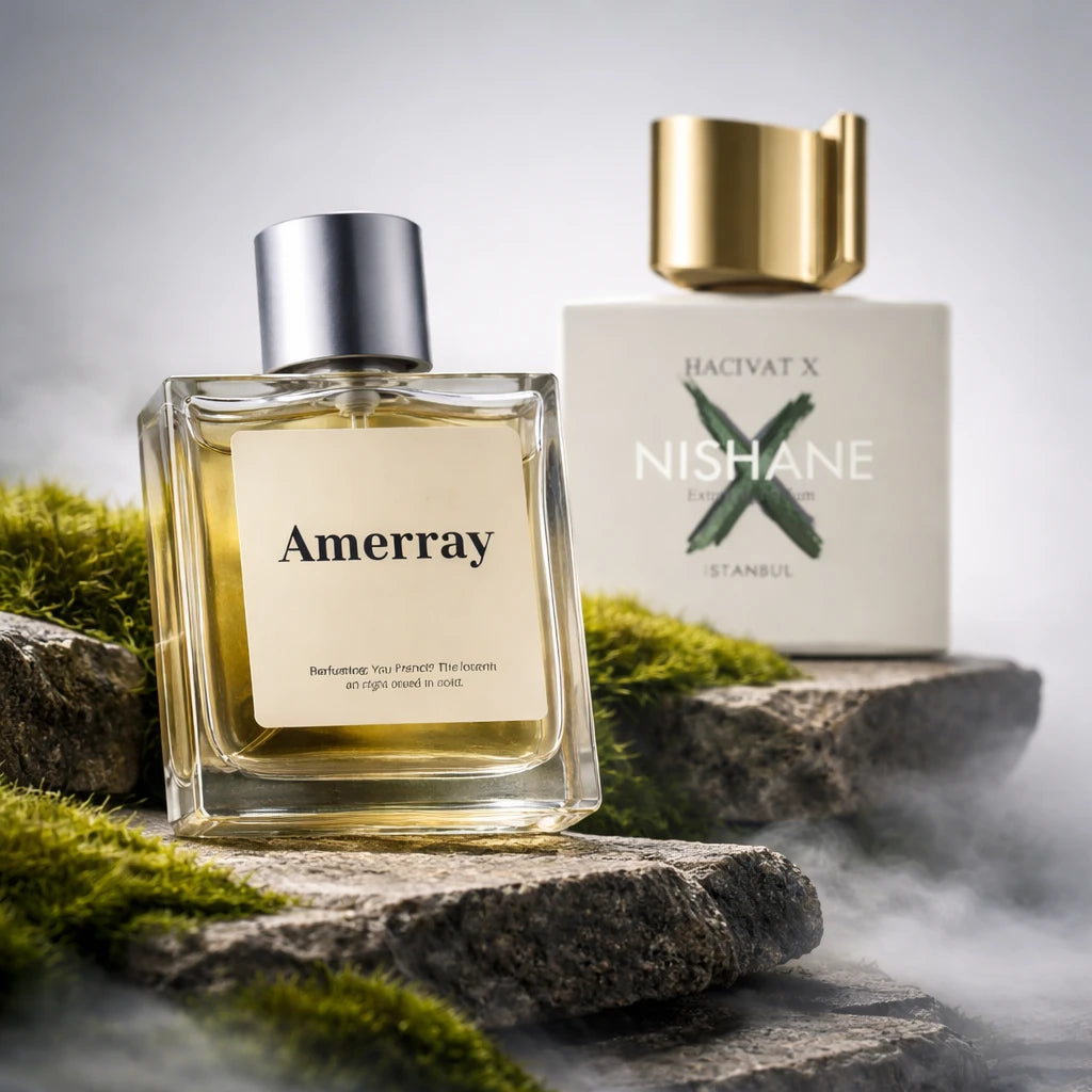 Flacon du parfum inspiré de Hacivat X de Nishane – Amerray Maroc