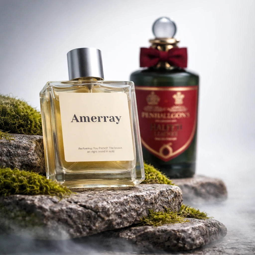 Flacon du parfum inspiré de Halfeti Leather de Penhaligon's – Amerray Maroc