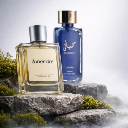 Flacon du parfum inspiré de Hayaati Al Maleky de Lattafa Perfumes – Amerray Maroc