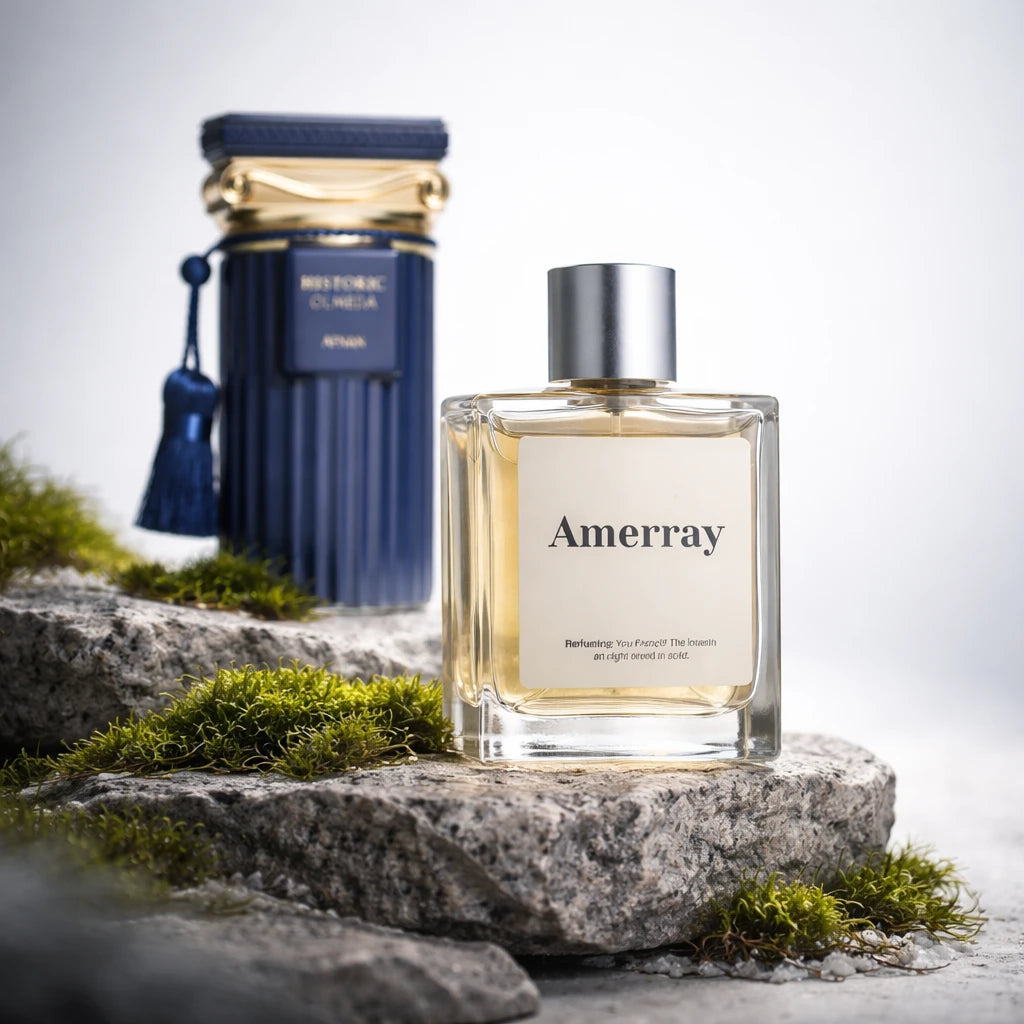 Flacon du parfum inspiré de Historic Olmeda de Afnan – Amerray Maroc