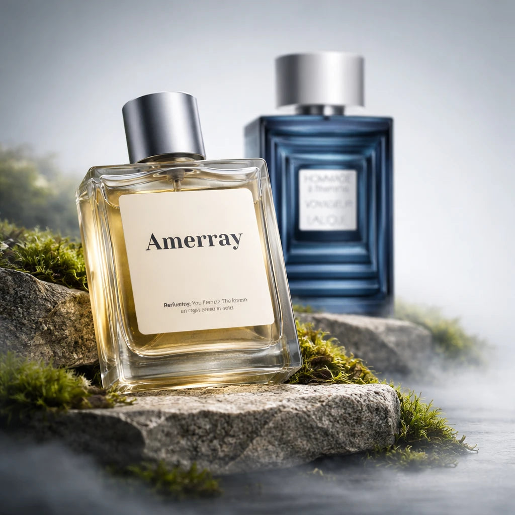Flacon du parfum inspiré de Hommage a l'homme Voyageur de Lalique – Amerray Maroc
