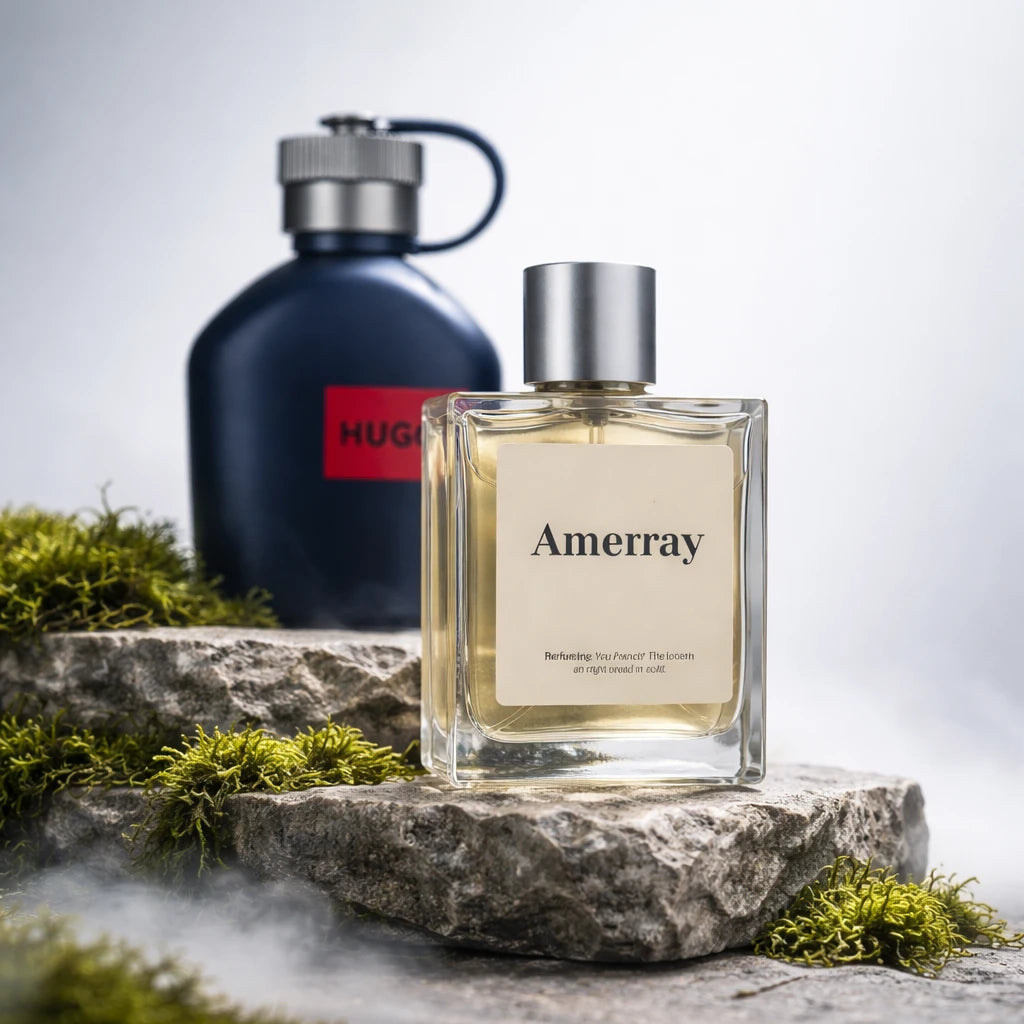 Flacon du parfum AMERRAY Inspired By Hugo Jeans Man, inspiration Hugo Boss - Maroc