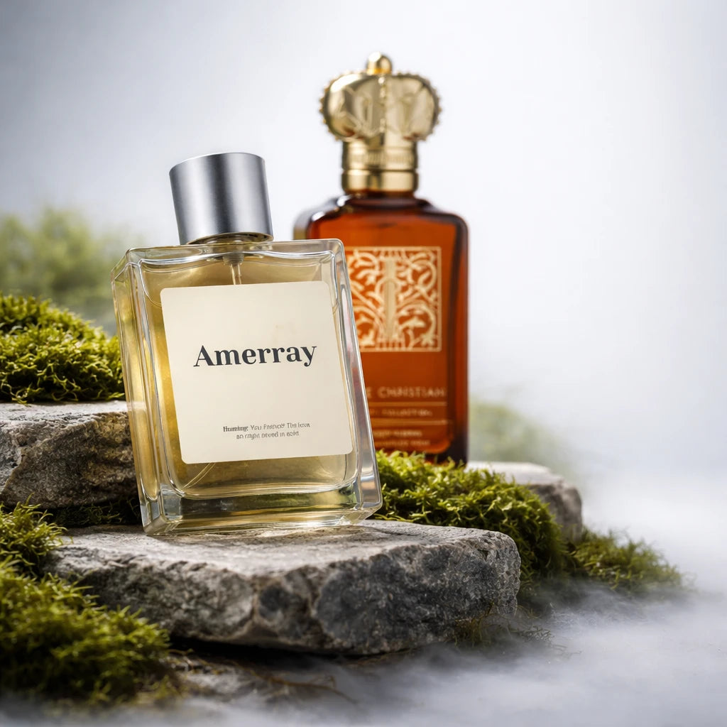 Flacon du parfum AMERRAY Inspired By I for Women Woody Floral With Vintage Rose, inspiration Clive Christian - Maroc