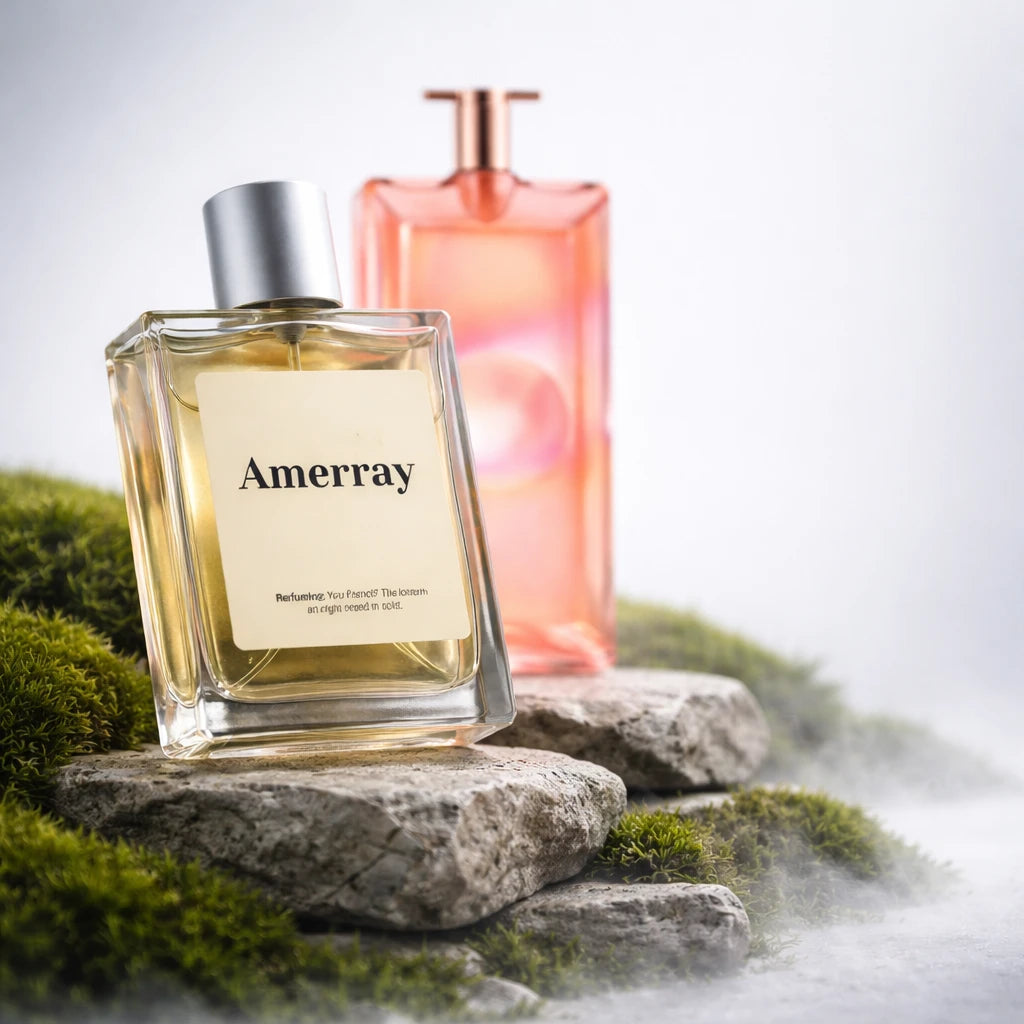 Flacon du parfum AMERRAY Inspired By Idôle Nectar, inspiration Lancôme - Maroc