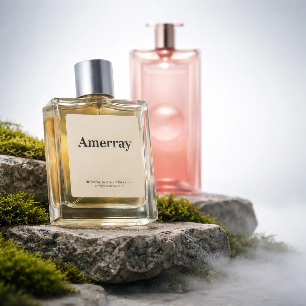 Bouteille du parfum AMERRAY Inspired By Idôle Now, inspiré de Lancôme - Maroc