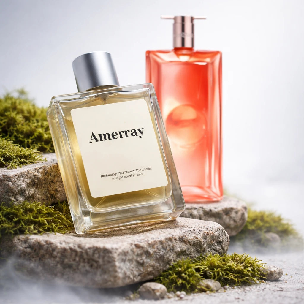 Parfum Inspired By Idôle Peach ‘N Roses de la maison AMERRAY, inspiration Lancôme - Maroc