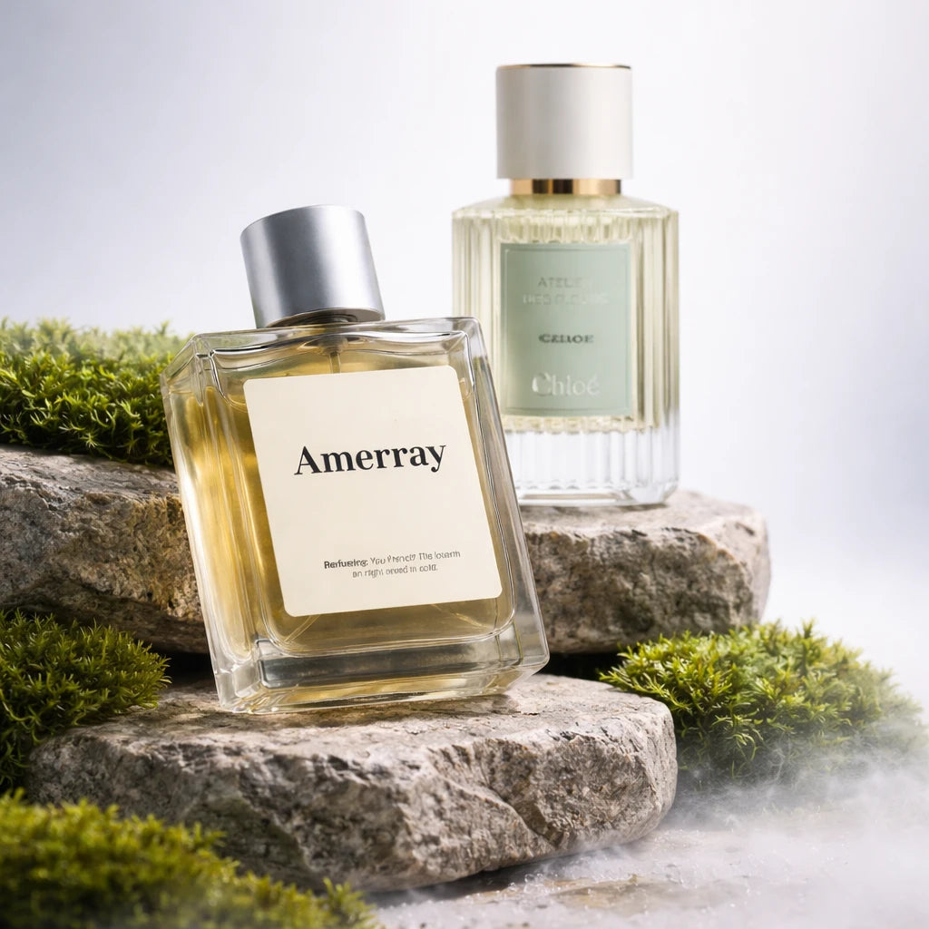 Flacon du parfum AMERRAY Inspired By Immortelle, inspiration Chloé - Maroc
