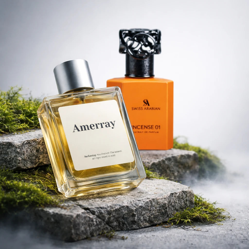 Flacon du parfum inspiré de Incense 01 de Swiss Arabian – Amerray Maroc