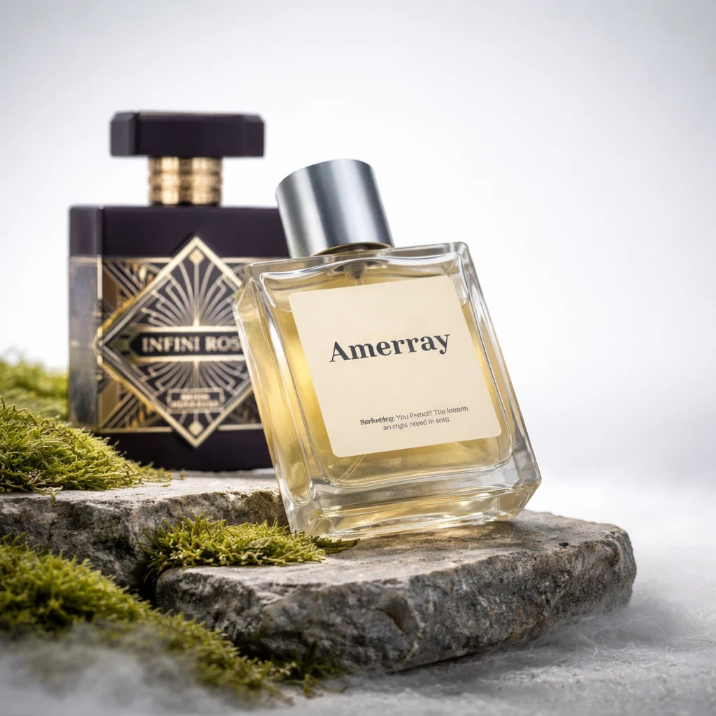 Flacon du parfum inspiré de Infini Rose de Maison Alhambra – Amerray Maroc