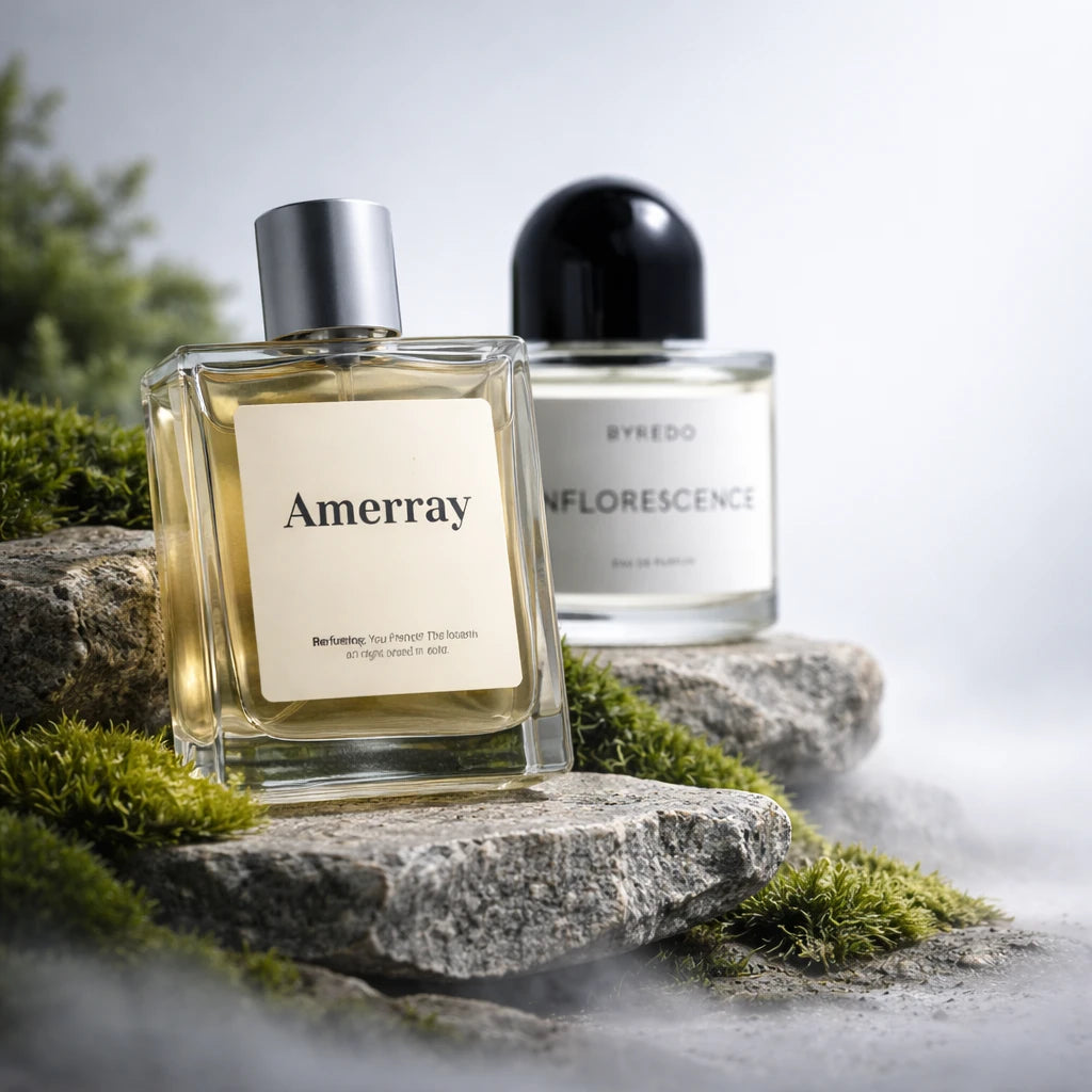 Flacon du parfum inspiré de Inflorescence de Byredo – Amerray Maroc
