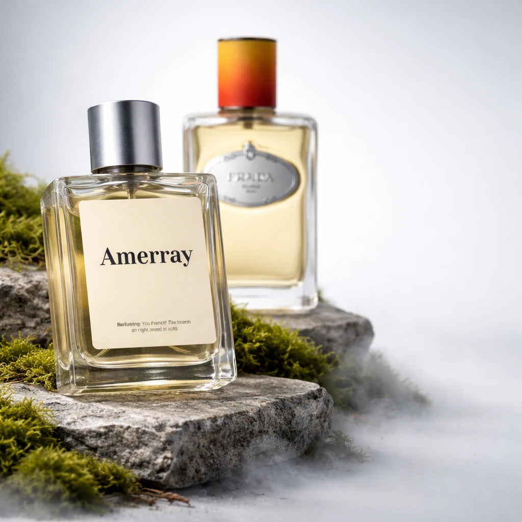 Bouteille du parfum AMERRAY Inspired By Infusion de Fleur d'Oranger, inspiré de Prada - Maroc