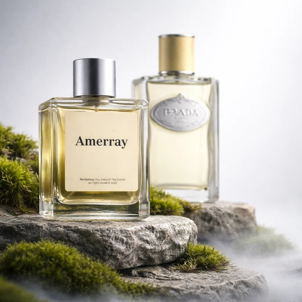 Flacon du parfum AMERRAY Inspired By Infusion de Mimosa, inspiration Prada - Maroc
