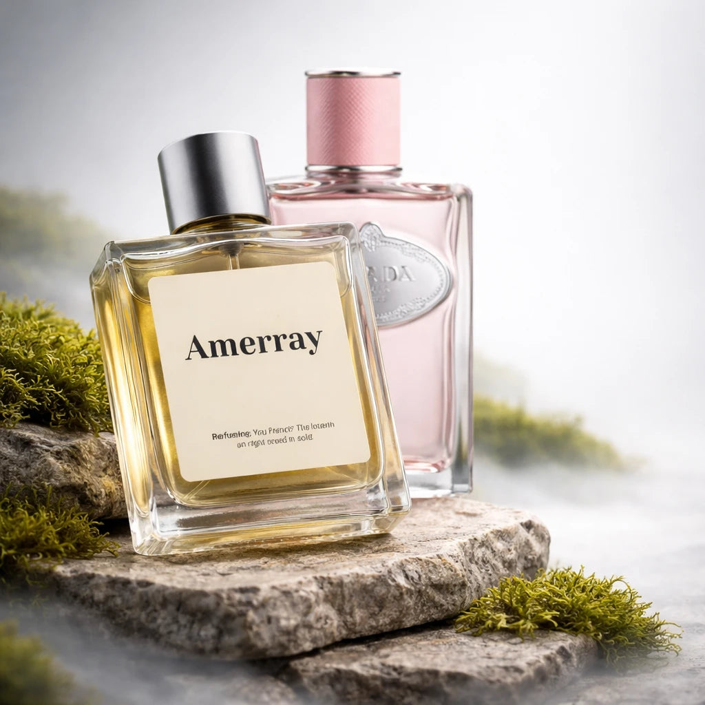 Flacon du parfum inspiré de Infusion de Rose (2017) de Prada – Amerray Maroc