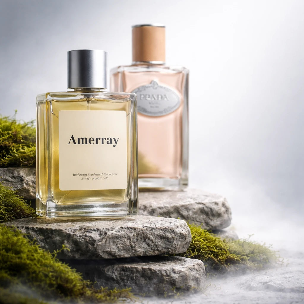 Parfum Inspired By Infusion de Santal Chai de la maison AMERRAY, inspiration Prada - Maroc
