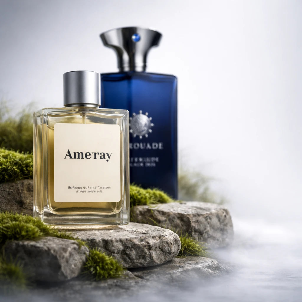 Flacon du parfum inspiré de Interlude Black Iris de Amouage – Amerray Maroc