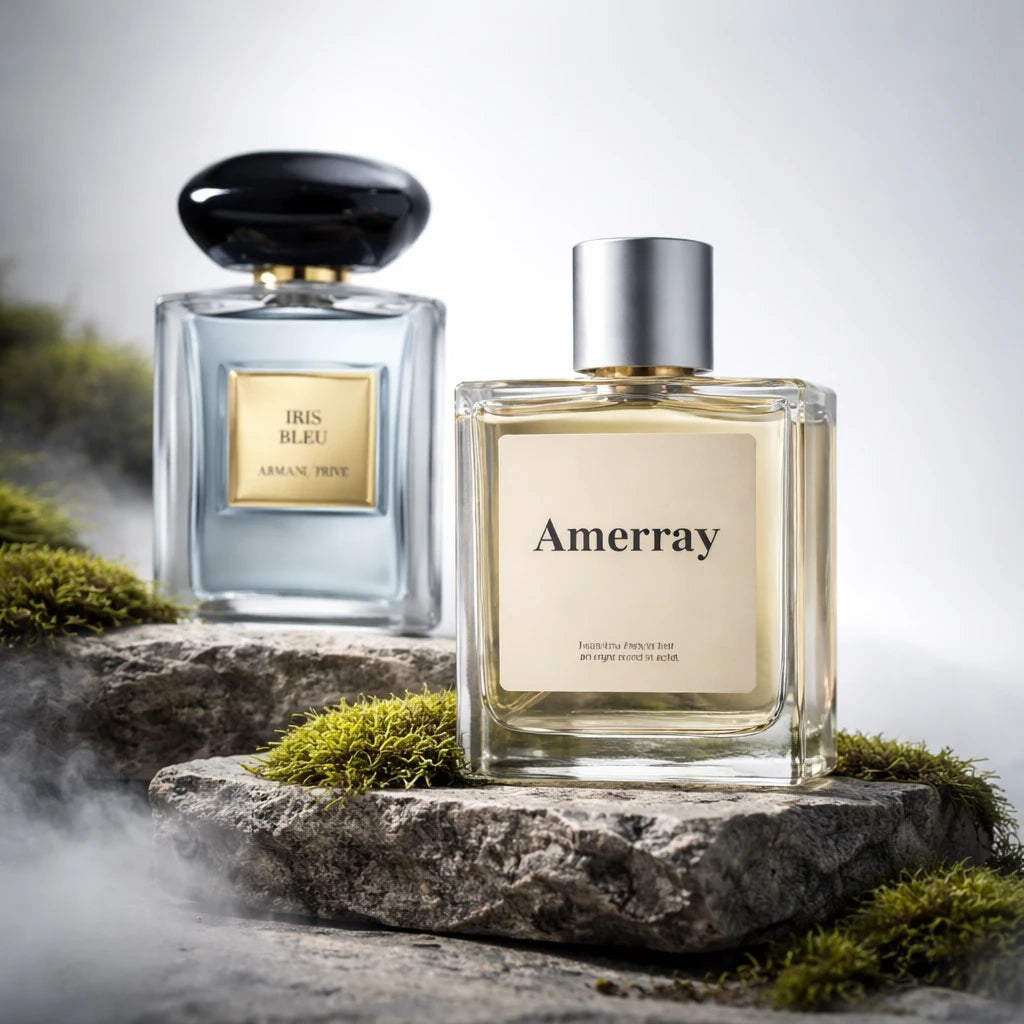Flacon du parfum inspiré de Iris Bleu de Giorgio Armani – Amerray Maroc