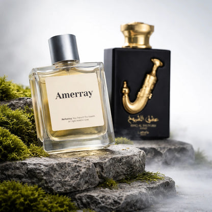 Parfum Inspired By Ishq Al Shuyukh Gold de la maison AMERRAY, inspiration Lattafa Perfumes - Maroc