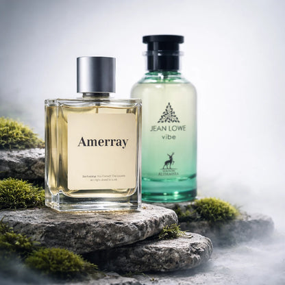 Flacon du parfum inspiré de Jean Lowe Vibe de Maison Alhambra – Amerray Maroc
