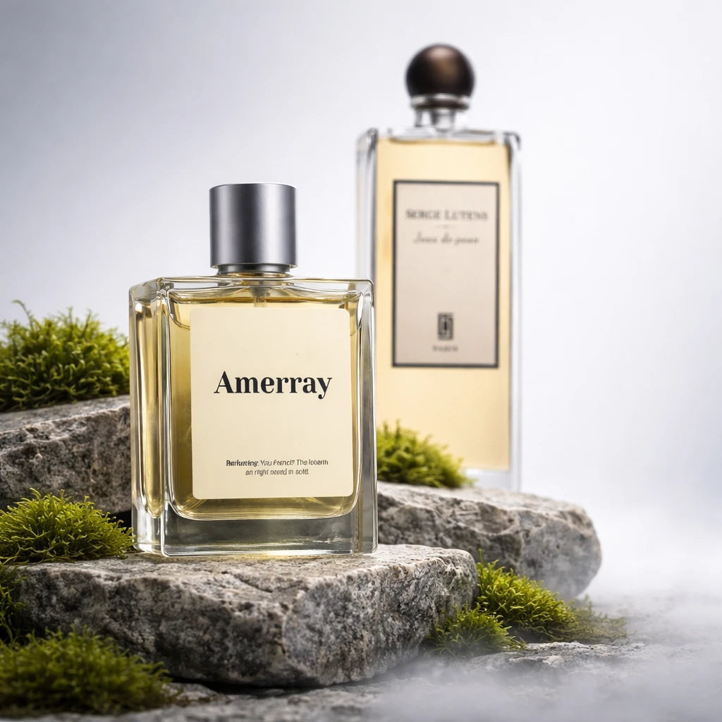 Bouteille du parfum AMERRAY Inspired By Jeux de Peau, inspiré de Serge Lutens - Maroc
