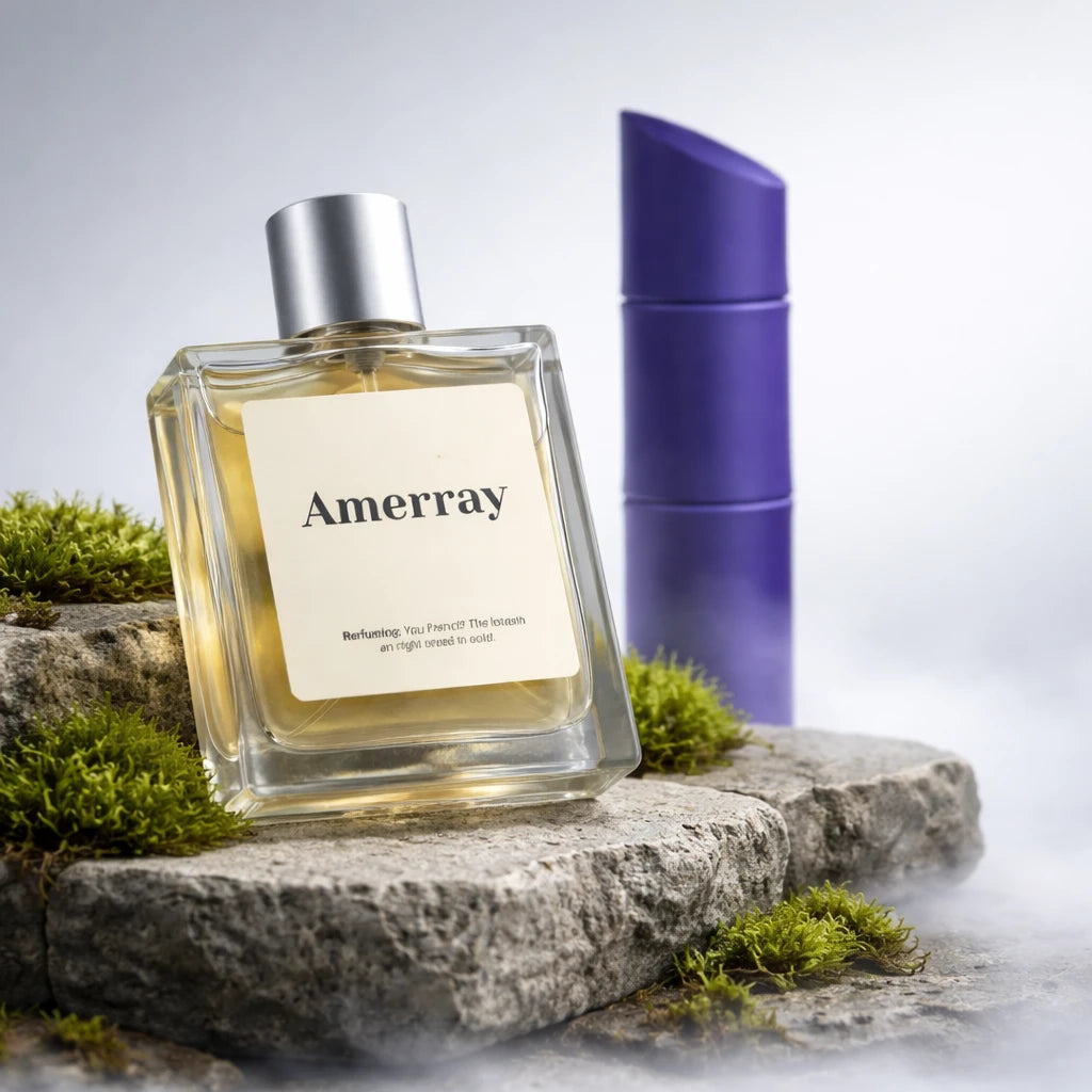 Bouteille du parfum AMERRAY Inspired By Kenzo Homme Indigo, inspiré de Kenzo - Maroc