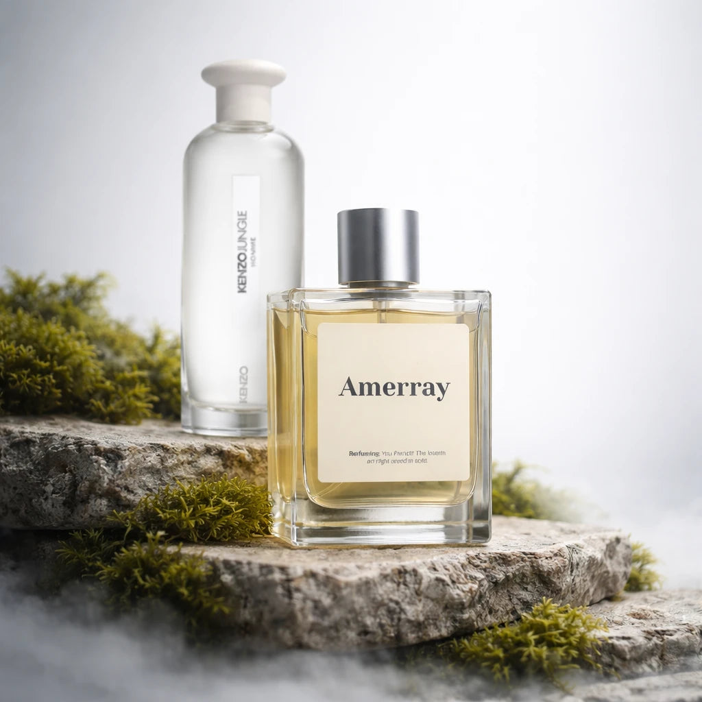 Flacon du parfum AMERRAY Inspired By Kenzo Jungle Homme Eau de Toilette, inspiration Kenzo - Maroc