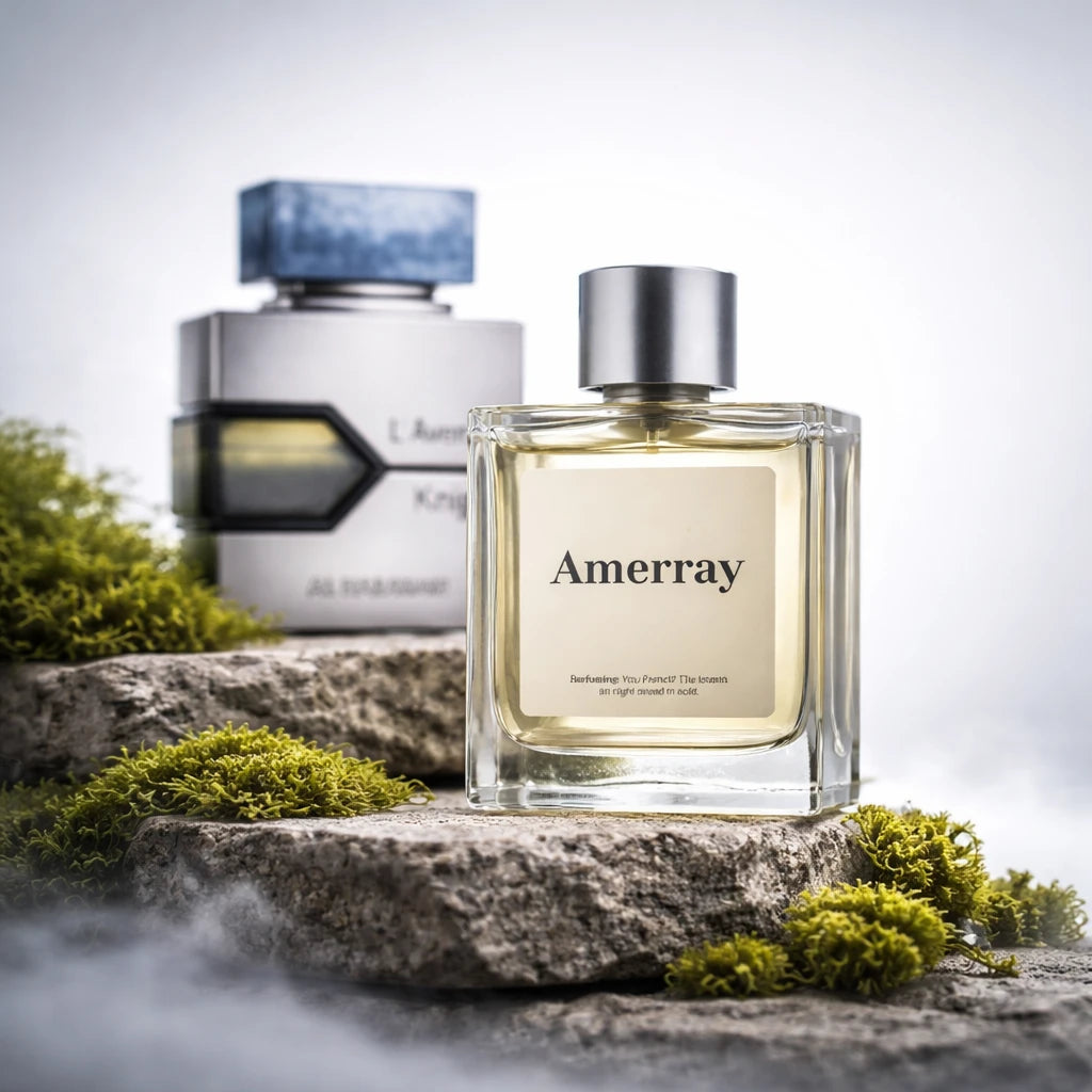 Bouteille du parfum AMERRAY Inspired By L'Aventure Knight, inspiré de Al Haramain - Maroc