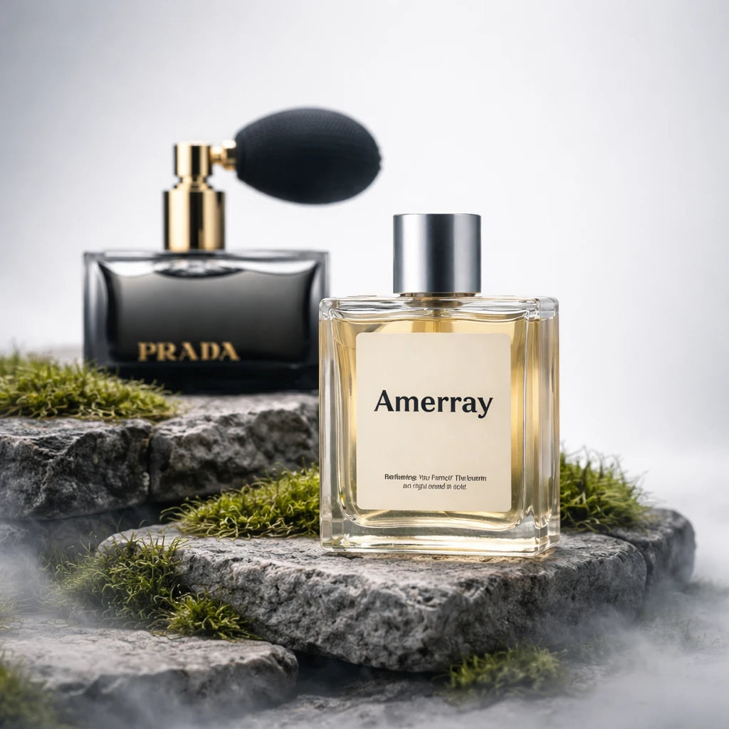 Flacon du parfum AMERRAY Inspired By L'Eau Ambree, inspiration Prada - Maroc