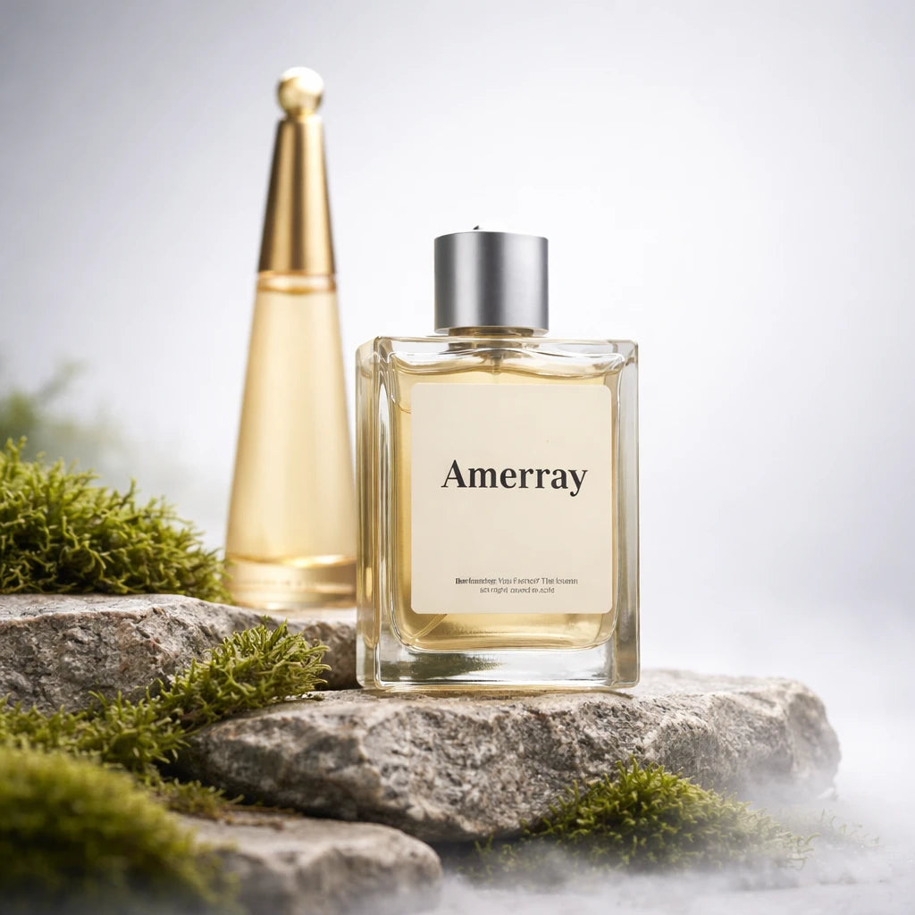 Bouteille du parfum AMERRAY Inspired By L'Eau D'Issey Absolue, inspiré de Issey Miyake - Maroc