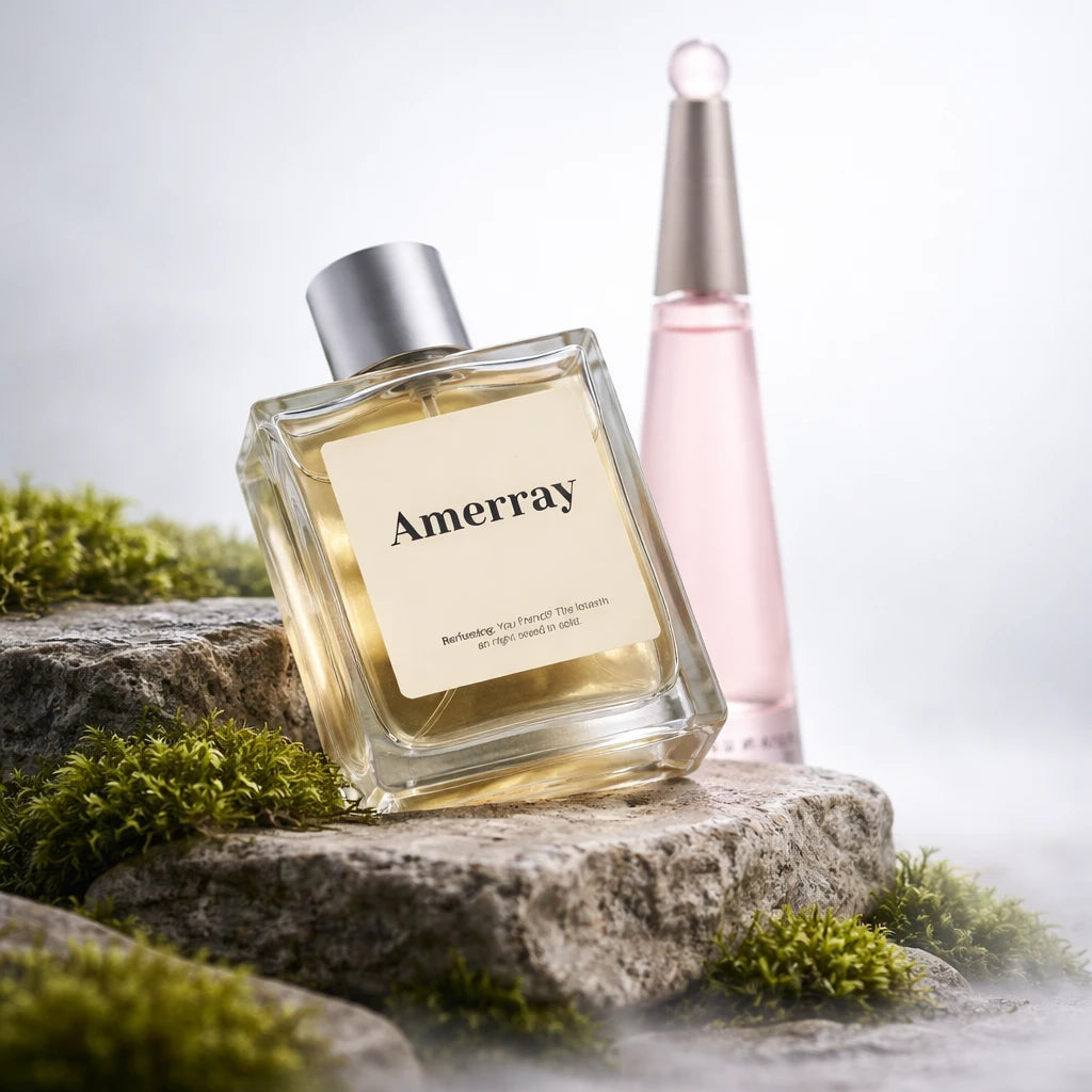Flacon du parfum AMERRAY Inspired By L'Eau d'Issey Florale, inspiration Issey Miyake - Maroc