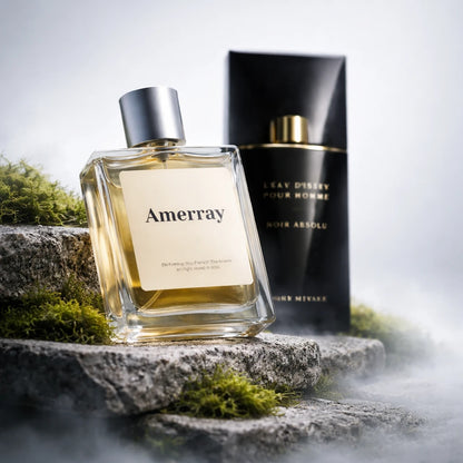 Bouteille du parfum AMERRAY Inspired By L’Eau d’Issey Pour Homme Noir Absolu, inspiré de Issey Miyake - Maroc