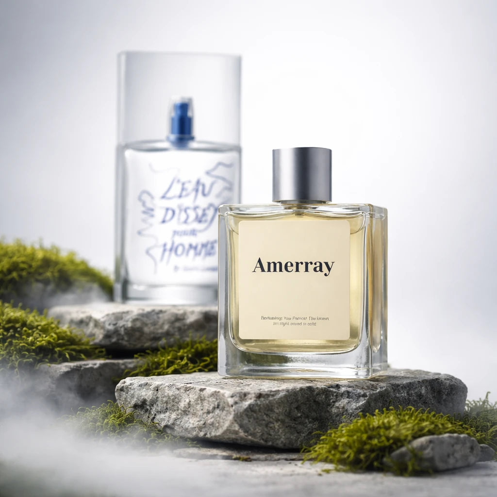 Parfum Inspired By L'Eau d'Issey Pour Homme Summer Edition by Kevin Lucbert de la maison AMERRAY, inspiration Issey Miyake -